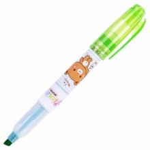 得力荧光笔S617 黄色/橙色/紫色/绿色/粉红/蓝色 单色12支/盒