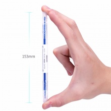 得力荧光笔S623 6色黄色/橙色/紫色/绿色/粉红/蓝色 单色12支/盒