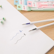 得力中性替芯A740弹簧头0.5mm 黑色/蓝色 20支/盒