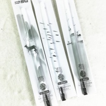 晨光 4221 中性替芯有诗 黑/晶蓝0.38mm 20支/盒