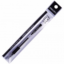 得力中性笔替芯S790 0.5mm子弹头 黑色/红色/蓝色  20支/盒