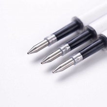 齐心按动中性笔芯R002纯时代0.5mm 黑色 20支/盒
