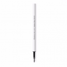 齐心按动中性笔芯R002纯时代0.5mm 黑色 20支/盒