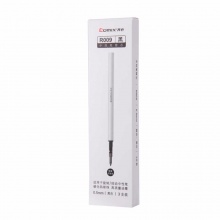 齐心按动中性笔芯R009 0.5mm 黑色 3支/盒 