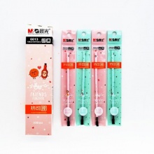 晨光 6613 热可擦中性笔替芯小甜心 黑/晶蓝0.38mm 20支/盒