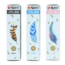 晨光 4250 中性替芯轻轻 黑/红0.35mm 20支/盒