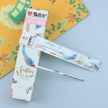 晨光 4251 中性替芯轻轻 黑/红0.5mm 20支/盒