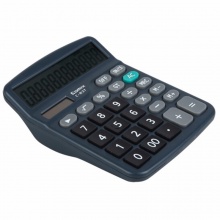 齐心计算器C-837C 12位 超省钱普通办公150*120*40mm 双电源10个/盒
