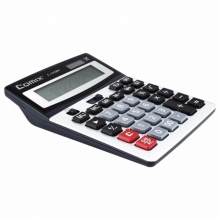 齐心计算器C-1232M 全能办公  银色 5个/盒