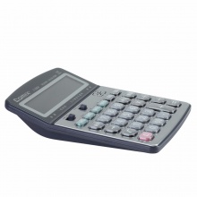 齐心计算器C-1264 耐用语音王 深灰色 2个/盒