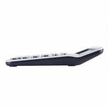 齐心计算器C-1268 耐用语音王 银色 5个/盒
