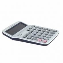 齐心计算器C-1268 耐用语音王 银色 5个/盒