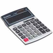 齐心计算器C-130S 超级耐用金刚 灰色 2个/盒
