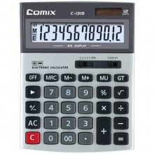 齐心计算器C-131S 超级耐用金刚 灰色 2个/盒