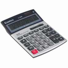 齐心计算器C-131S 超级耐用金刚 灰色 2个/盒