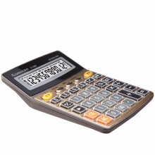 齐心计算器C-1364 语音计算器  配色 5个/盒