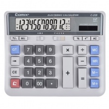 齐心计算器C-2135 舒适电脑按键 白色 5个/盒