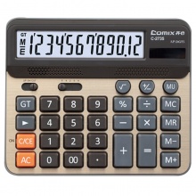 齐心计算器C-2735 电脑按键 土豪金色 5个/盒