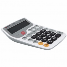 齐心计算器C-698喜笑颜开语音王 白色 5个/盒