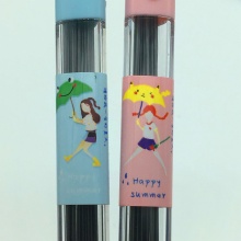 晨光 ASL37909（0.5mm ）/ASL37910（0.7mm） 铅笔芯管悠然予夏 黑2B 36支/盒