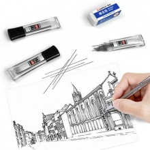 晨光 ASLQ2501（0.5mm ）/ASLQ2502（0.7）铅笔芯盒 黑HB 40支/盒