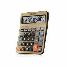 齐心计算器C-8168 语音 金色 10个/盒
