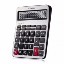 齐心计算器C-8168 语音 典雅银色 10个/盒