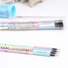 晨光 HAGR0231 中性笔芯 黑0.35mm 筒装 外壳颜色随机 12支装