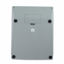 齐心计算器C-858  舒视语音王 白色 5个/盒