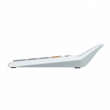 齐心计算器C-898 舒视语音王 白色 5个/盒