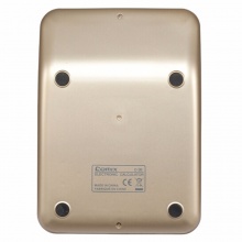 齐心计算器C-8S 苹果系列时尚办公 黑色 2个/盒