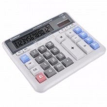 齐心计算器KA-2135 舒适按键 卡装 灰色 2个/盒