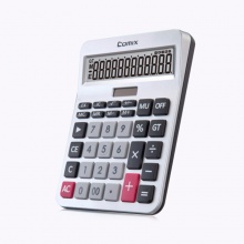 齐心计算器KA-8138  银灰色 10个/盒