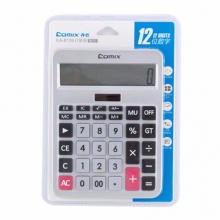 齐心计算器KA-8138  银灰色 10个/盒