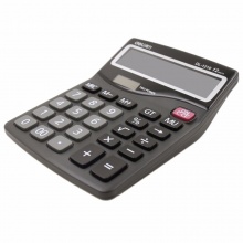 得力计算器1210A 桌面型 黑色 160×122×36mm 20个/盒