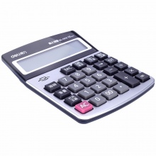 得力计算器1515 语音型 深蓝色 176ｘ125ｘ39mm 10个/盒