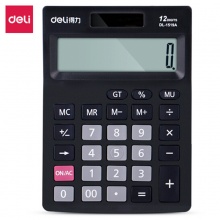 得力计算器1519A 桌面型 黑色 146ｘ103ｘ32mm 20个/盒