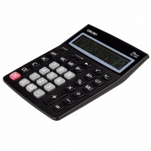 得力计算器1521A 桌面型 黑色 208ｘ154ｘ43mm 10个/盒