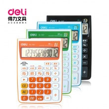 得力计算器1527 语音型 混色 186ｘ130ｘ48mm 20个/盒