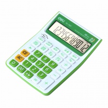得力计算器1527 语音型 混色 186ｘ130ｘ48mm 20个/盒