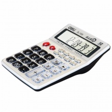 得力计算器1535 语音型 银色 152ｘ112ｘ34mm 20个盒
