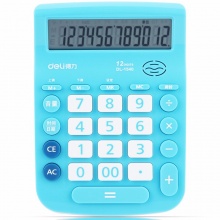 得力计算器1540A 语音型 蓝色 188ｘ136ｘ39mm 10个/盒
