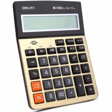 得力计算器1542A 语音型 金色 211ｘ154ｘ41mm 10个/盒