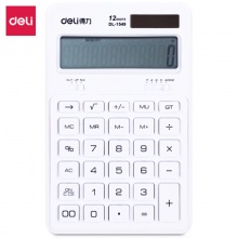 得力计算器1549A 桌面型 白色 170×108×16mm 20个/盒