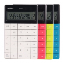 得力计算器1589 桌面型 绿色 165×103×12.5mm 10个/盒