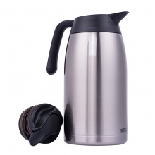 膳魔师 THV-2000 真空不锈钢保温壶 2000ML 咖啡色/不锈钢色 12个/件