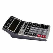得力计算器1613 语音型 黑灰色 176×125×43mm 10个/盒