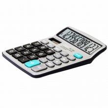 得力计算器1653 桌面型 银色 178×144×39mm 10个/盒
