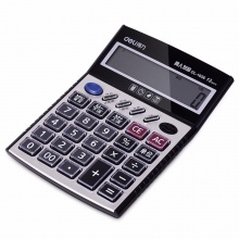 得力计算器1656 语音型 深灰色 176×129×37mm 10个/盒