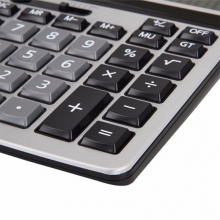 得力计算器1671A 桌面型 黑灰色 185×135×39mm 20个/盒